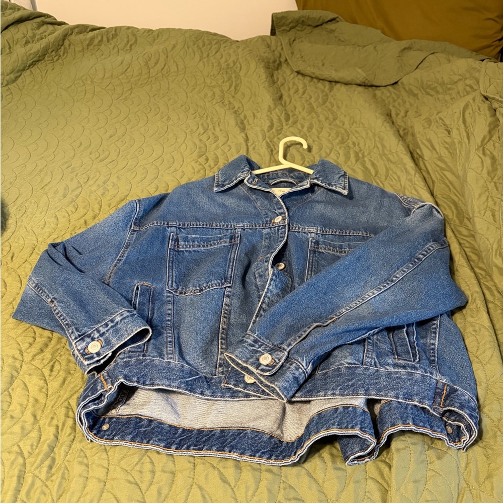 We The Free Classic Blue Denim Jacket